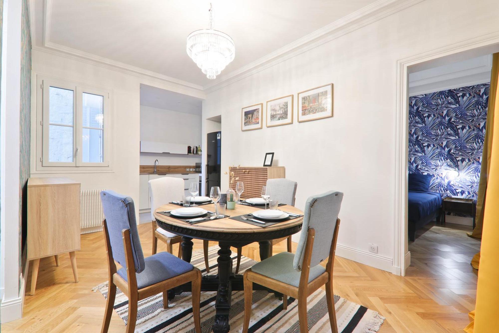 Charmant Appartement Arc De Triomphe Free Netflix Parijs Buitenkant foto